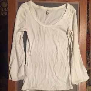 Intimately Free People White Flowing Top